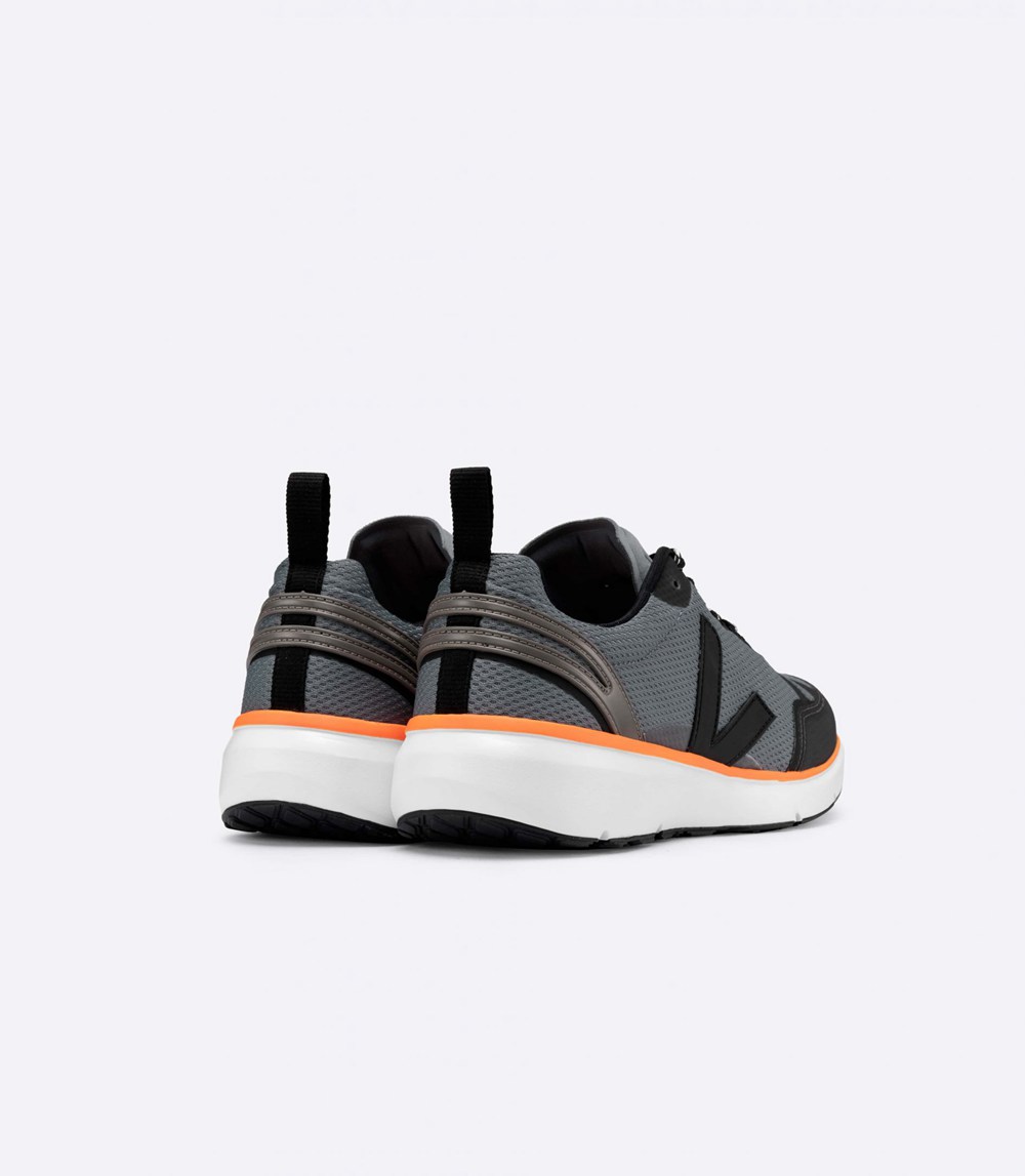 Veja Sneakers Dam - Condor 2 Alveomesh - Nigga/Grå/Orange - 783945-GWL